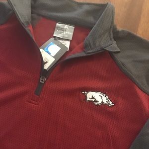 Arkansas pullover quarter zip